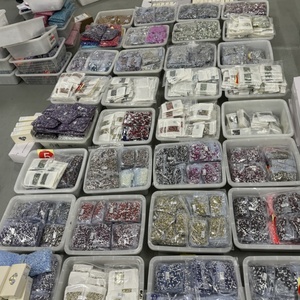 OLeeya Vente en gros de strass non fixés à dos plat, 400 couleurs, 20 grammes, 100 grammes, 200 grammes, SS6 à SS20, en vrac mixte pour le bricolage - Product Image 5