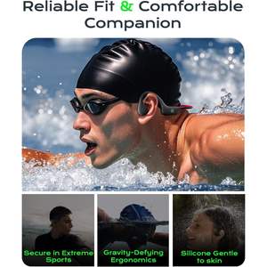 Audífonos Deportivos Inalámbricos Demicea de Conducción Ósea, con Reproductor MP3 de 32GB, Micrófono Integrado, Resistentes al Agua IP68, para Fitness y Juegos - Product Image 6