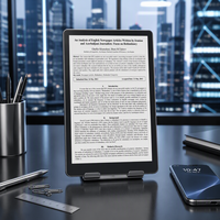 Tablet Pembaca E-Ink 8,2 Inci - Android 11, 300PI RK3566, 4GB+64GB, Tulisan Tangan 4096 Tingkat, WiFi 2.4G/5G, OEM