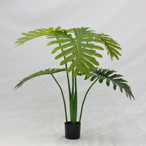 <span class=keywords><strong>Planta</strong></span> Artificial Grande en Maceta, Árbol Gigante <span class=keywords><strong>de</strong></span> <span class=keywords><strong>Oreja</strong></span> <span class=keywords><strong>de</strong></span> <span class=keywords><strong>Elefante</strong></span> <span class=keywords><strong>de</strong></span> Plástico, Decoración para Salas <span class=keywords><strong>de</strong></span> Conferencias al Aire Libre - Product Image 1
