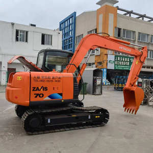 Hitachi Mini ZX70 Excavadora importada japonesa usada con bajo consumo de combustible Adecuado para excavadora de ingeniería civil Zx70 - Product Image 2