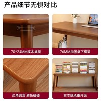 Bureau d'étude rectangulaire pour étudiant, bureau d'écriture pour la maison, la chambre à coucher, le bureau, bureau d'ordinateur simple en MDF multifonctionnel