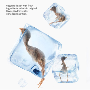 N4p Bán Chạy Nhất New Đông Khô Thức Ăn Vật Nuôi Loạt-Vịt & Cá Hồi Hỗn Hợp 100% Tươi Thịt Mèo Con Chó Xử Lý Vật Nuôi Đồ Ăn Nhẹ - Product Image 3