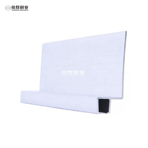 Brosse <span class=keywords><strong>en</strong></span> <span class=keywords><strong>bois</strong></span> pour porte de <span class=keywords><strong>Garage</strong></span> coulissante, bas de porte à rouleau coudé, Clip sur joint de balayage de brosse pour Guides de porte à rouleau, support de bouchon anti-poussière 30mm - Product Image 3