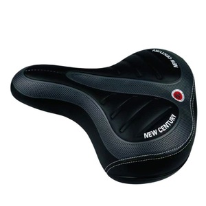 Sillín de Bicicleta New Century Negro, Suave y Cómodo, Cojín para Asiento de Bicicleta de Montaña, Unisex para Adultos, Qt-2341541 - Product Image 4