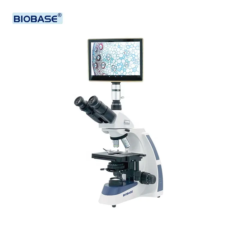 BIOBASE mikroskop biologi BBM-17AP, teropong kepala Dental