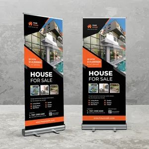 Roll up banner a buon mercato roll up stand roll up display per la promozione roll up banner 80x200