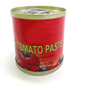 Sauce chinoise Double concentré alimentaire sans additifs délicieux pâte de tomate en conserve facile à ouvrir - Product Image 1