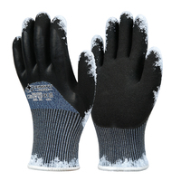 Guantes Térmicos XINGYU de HPPE Acrílico con Revestimiento de Látex Arenoso, Calibre 13, Resistentes al Frío y a los Cortes, para Hombres y Mujeres, Ideales para Invierno y Almacenes Fríos