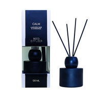 Vente en gros de diffuseurs d'huiles essentielles d'arôme de 120ml, ensemble de parfums désodorisants enfichables avec boîtes d'emballage noires