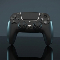 Manette de jeu GAMINJA Source Factory pour PS5, sans fil, Bluetooth, double vibration, gyroscope 6 axes, prise en charge OEM/ODM