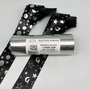 Mẫu 110mm20m truyền nhiệt kim loại màu nhựa Ribbon vàng xanh Rose vàng bạc đỏ xanh truyền nhiệt Ribbon - Product Image 4