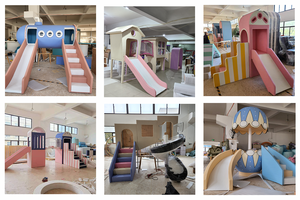 20-100 meter persegi komersial plastik anak Playhouse balita lembut ruang bermain anak-anak Mini dalam ruangan perlengkapan bermain - Product Image 5