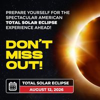 Lunettes d'éclipse solaire approuvées 2026, conformes CE ISO, pour observation directe du soleil en toute sécurité, avec filtre photo inclus
