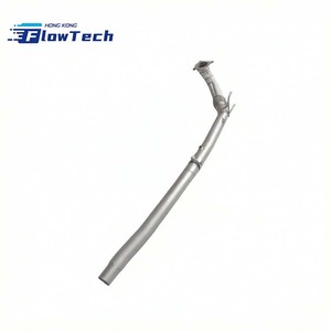 ท่อลงสแตนเลส T304 แบบไหลสูงสำหรับ VW Golf MK6 GTI 2.0T พร้อมแผ่นกันความร้อน – ท่อลงสมรรถนะสูงแบบยึดติดโดยตรง - Product Image 2