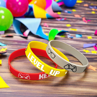 Bracelet en silicone Videoname Party, idéal pour les joueurs, hommes et femmes, pour les fêtes d'anniversaire, bracelet en silicone pour jeux