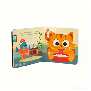Libri Tattili Personalizzati per Bambini, <span class=keywords><strong>Libro</strong></span> Sonoro Musicale con Animali Carini, Produzione e Stampa di Libri Tattili e Audio - Product Image 4