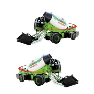 JF Chất lượng cao 4. 0m3 hai chiều lái xe tự tải trộn bê tông xe tải - Product Image 4