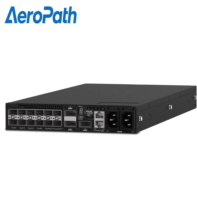 S4112T-ON 12x 10G RJ45 & 3x 100G QSFP28 Network Switch OS10 Permanent Lic
