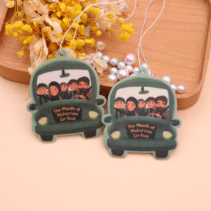 कार अरोमाथेरेपी कार्ड ताजा हवा ताजा अलमारी दूर गंध ईेशनर - Product Image 5