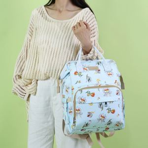 Portable Baby Diaper <b>Backpacks</b> With USB <b>Large</b> <b>Capacity</b> Cartoon Mommy Bags - Product Image 3