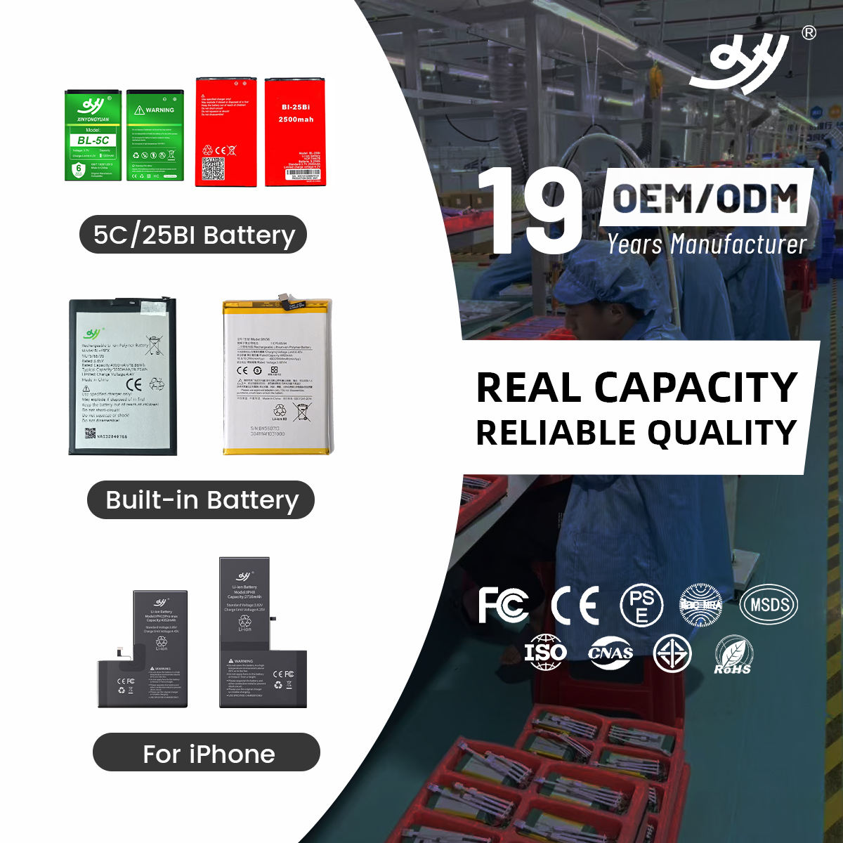 BL-49CT 5000mAh Mobile Phone Batteries for Tecno WX3 Pro WX3P B12