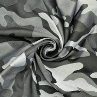 Tissu Jacquard Camouflage Teint en Fil 100% Polyester 160GSM Imperméable Infroissable Respirant pour Textile de Maison Garçons Filles
