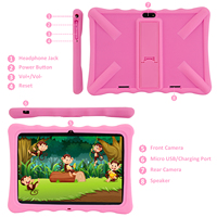 Tablet Infantil OEM de 10.1 Pulgadas, 3GB de RAM, 32GB de ROM, Nueva y Económica, con Android 10, Educativa, con Pantalla Capacitiva y Red GSM