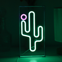 Cadeau personnalisé, arbre de Noël LED fonctionnant sur USB, enseigne néon, lumière murale colorée pour la chambre des enfants, bar, mariage, fête, décoration de chambre