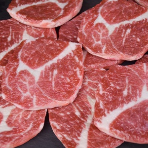 Bloc de viande simulée, steak au poivre noir, modèle carré, accessoire de présentation, coupe originale, aliment cru, faux modèle, plateau, DIY - Product Image 4