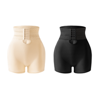 Culotte gainante amincissante pour femme, taille haute, effet push-up fessier, contrôle du ventre, rehausseur de hanches rembourré, grandes tailles, fermeture à crochets réglable, du S au 3XL, vente en gros