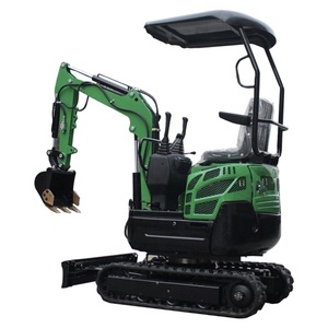 Entrega Rápida: <span class=keywords><strong>Mini</strong></span> Excavadoras <span class=keywords><strong>Retro</strong></span> de 1.3 Toneladas con Importación de Desbrozadora de Martillos, Trituradora de Tocones, Chasis y Brazo Telescópico Giratorio - Product Image 4