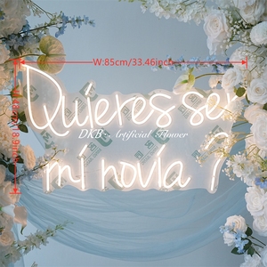 Lettres lumineuses LED personnalisées pour enseignes néon, idéales pour les propositions de mariage ou événements festifs - Product Image 2