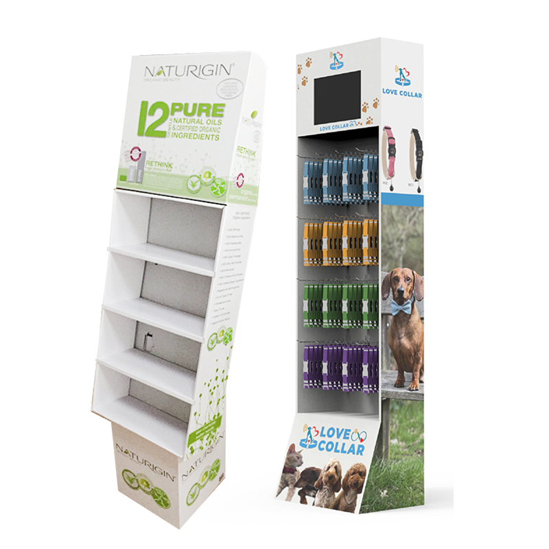 Apache Customized Cardboard Display Rack Hot Selling for Supermarket Use — view 4