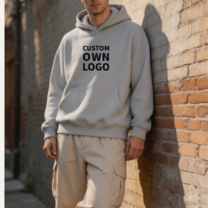 Sweat-shirts à capuche vintage en mélange de coton de haute qualité pour hommes et femmes, vente en gros du fabricant, personnalisables - Product Image 1