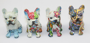 Figuras de Perros de Colores Vibrantes, Artesanías de Resina, Lindas y Populares - Product Image 2