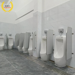 Thiết kế hiện đại chống cháy <span class=keywords><strong>HPL</strong></span> tổ ong tấm chất lượng cao sang trọng không thấm nước thép không gỉ phòng tắm phân vùng nhà vệ sinh phân vùng - Product Image 2