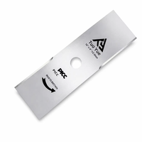 Lame de tondeuse à gazon droite en acier blanc Tuoyue de 405 mm (16 pouces) pour désherbage