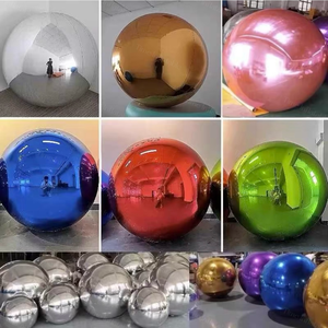 Esfera de PVC Inflable Reflectante para Decoración de Eventos y Fiestas, Resistente al Agua y a la Intemperie - Product Image 3