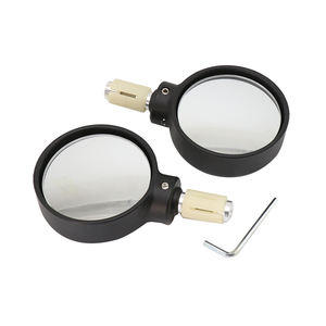 Miroir de moto rétro modifié universel pour vélo, guidon noir, rétroviseurs latéraux - Product Image 6