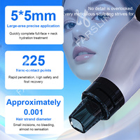 Appareil de mésothérapie à haute pression pour peeling à l'oxygène, rajeunissement de la peau par jet facial, microcristaux d'eau, mésothérapie