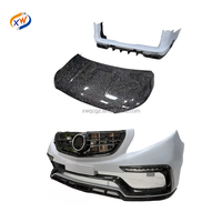 Pour mercedes-benz Vito classe V V250 V260 W447 V220d Topca Kit de carrosserie en Fiber de carbone capot calandre pare-chocs avant pare-chocs arrière