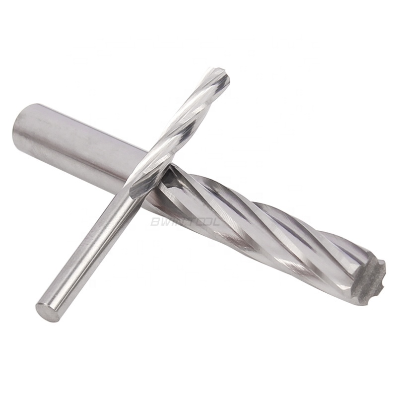 Customized 6 Flute Spiral reamer Carbide Helical Reamer For Stainless Steel