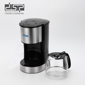 Machine à café électrique de table en acier inoxydable Dsp Drip Coffee Maker 6-10 tasses pour la maison et la cuisine - Product Image 3