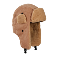 Gorro Ushanka Térmico Personalizado QJ OEM, Gorro de Invierno Cálido de Alta Calidad para Ciclismo al Aire Libre, Gorro Trapper con Orejeras a Prueba de Viento para Hombre