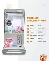 ZDYS 2026 Nueva Máquina de Garras Inteligente Mini |   Máquina de Grúa Mini Comercial que Funciona con Monedas para Centros Comerciales