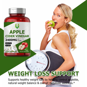 OEM ODM <b>Supplement</b> Apple Cider Vinegar Capsules Digestive Wellness Support Digestion Gut Health Detox Support - Product Image 6
