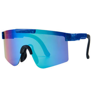 Lunettes de <span class=keywords><strong>soleil</strong></span> de vélo économiques marque de vélo en plein air logo personnalisé conduite course UV400 lunettes de <span class=keywords><strong>soleil</strong></span> de sport coupe-vent - Product Image 5