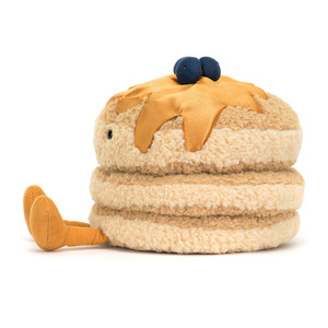 Jelly Cat 2026 Nuovo Peluche Amuseables Fran Pancakes, Simpatico Giocattolo a Forma di Cibo della Serie Amuseables, Bambole Morbide, Regalo Perfetto per <span class=keywords><strong>Compleanni</strong></span> e Festività - Product Image 2