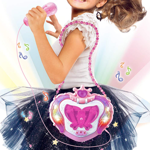 Juguete <span class=keywords><strong>de</strong></span> karaoke para niños Star Sound con juego <span class=keywords><strong>de</strong></span> micrófono doble, experiencia musical interactiva ligera para niñas, desata su superestrella interior - Product Image 5